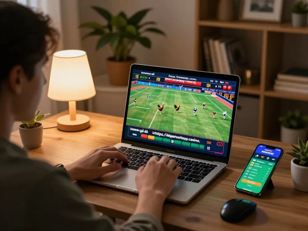 Watch live gà đá matches on https://dagatructiepp.casino/ while enjoying a comfortable home setup.