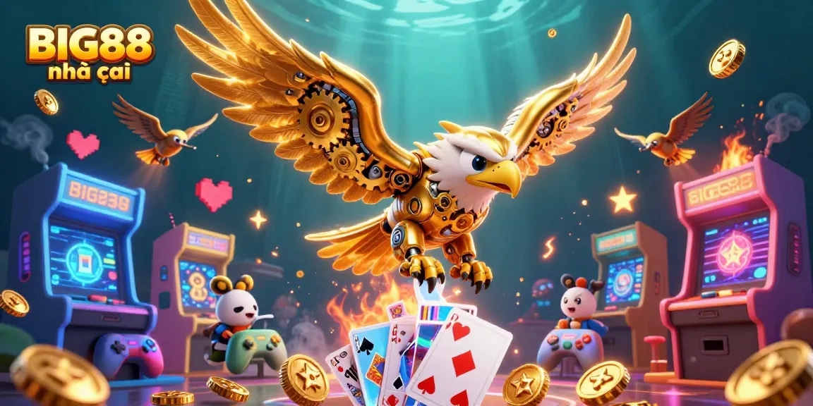 Win big at BIG88 nhà cái with thrilling 3D gaming adventures and vibrant casino elements all around.