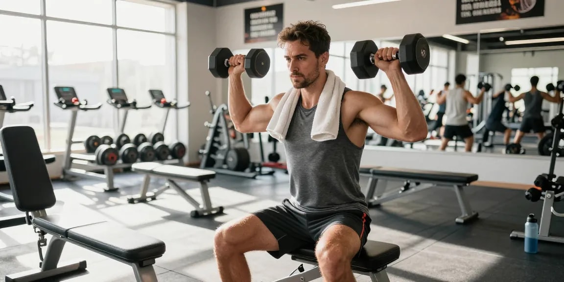Prime Pharma Steroiden being used by athletes in a vibrant gym scene showcasing strength training and fitness focus.