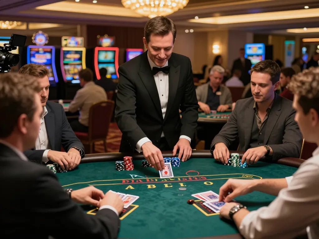 Players at rikvip club blackjack table showcase strategy and excitement during gameplay