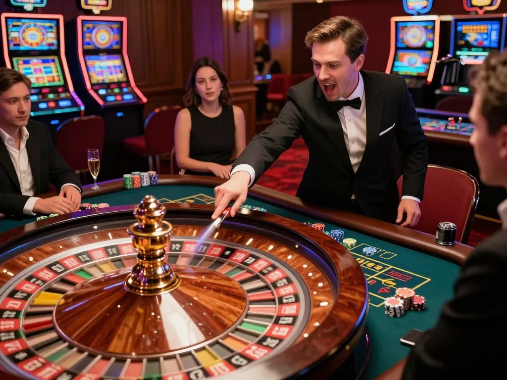 Watch players engage in thrilling roulette gameplay at Da88 casino