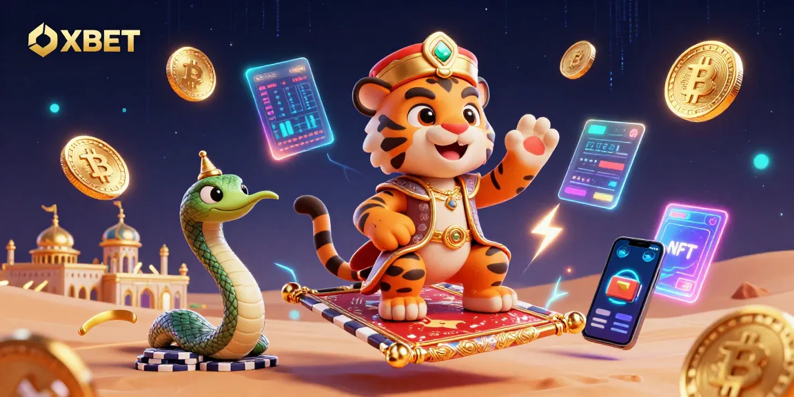 Engage with OXBET casino slots through a vibrant 3D Arabian-inspired adventure.