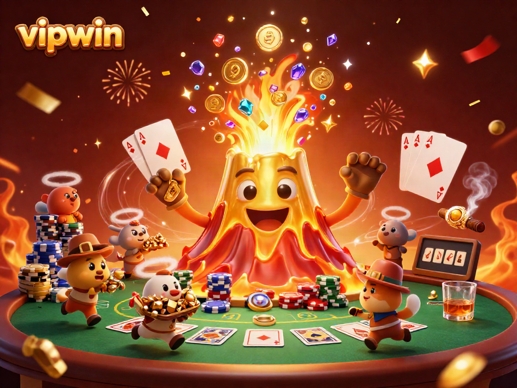 Play exciting games at vipwin with vibrant treasures and dynamic casino elements.