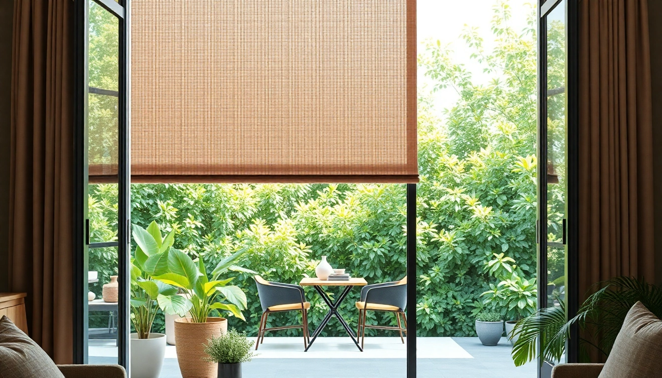 Bekijk plisse hordeur die stijlvol een open pand verduistert en sfeer toevoegt.