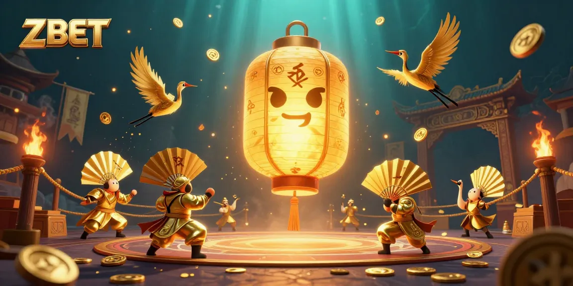 ZBET enhances online gambling experience with golden luck symbols and vibrant casino elements