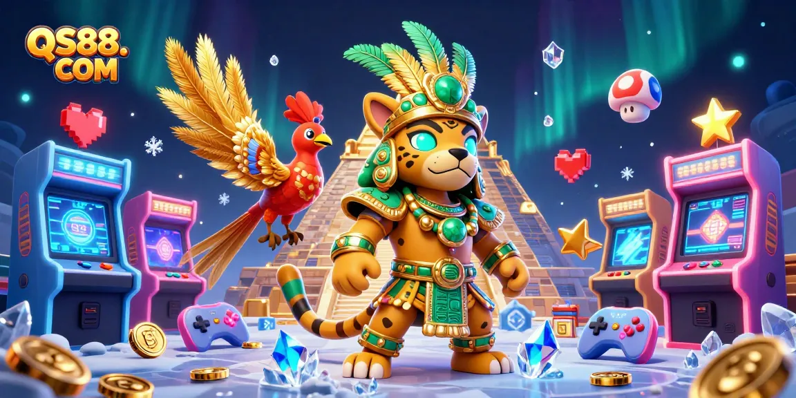 Experience vibrant gaming at QS88. COM with engaging characters and elements in a rich casino setting.